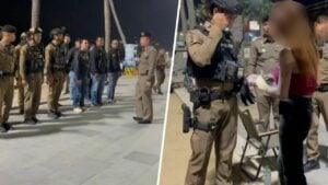 Transwoman nicked after Pattaya Beach brawl with Israeli tourist
