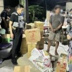 Illegal cigarette network dismantled, 42 million baht fines issued