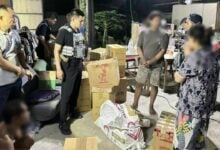 Illegal cigarette network dismantled, 42 million baht fines issued