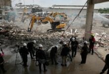 Bangkok building collapse: 13 still missing, search continues