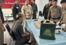 Thai man caught smuggling 18 million baht cash from Myanmar