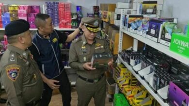 Major e-cigarette dealer in Thailand caught, 50 million baht assets seized