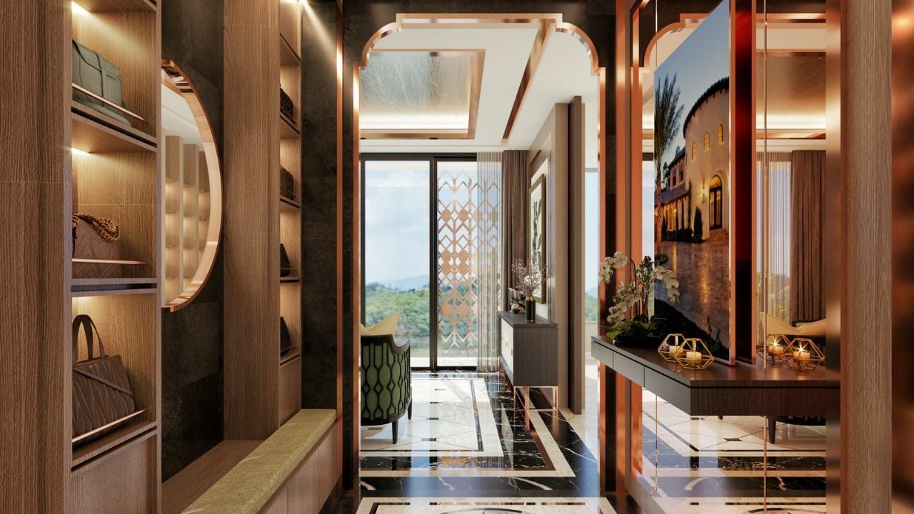 The foyer