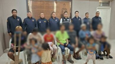 Foreign beggar gang busted for using kids as cash bait in Pattaya