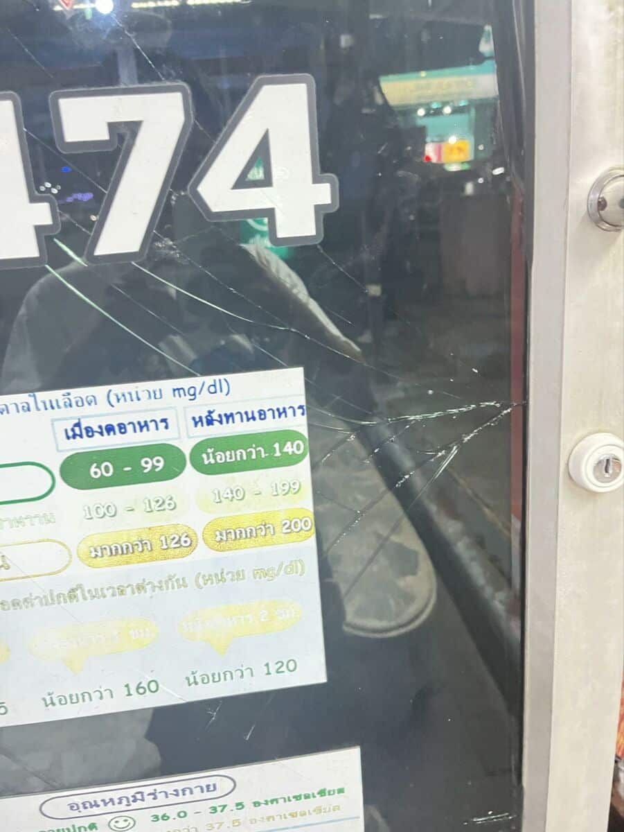 Rescue volunteer shocked as foreigner trashes Pattaya booth | News by Thaiger