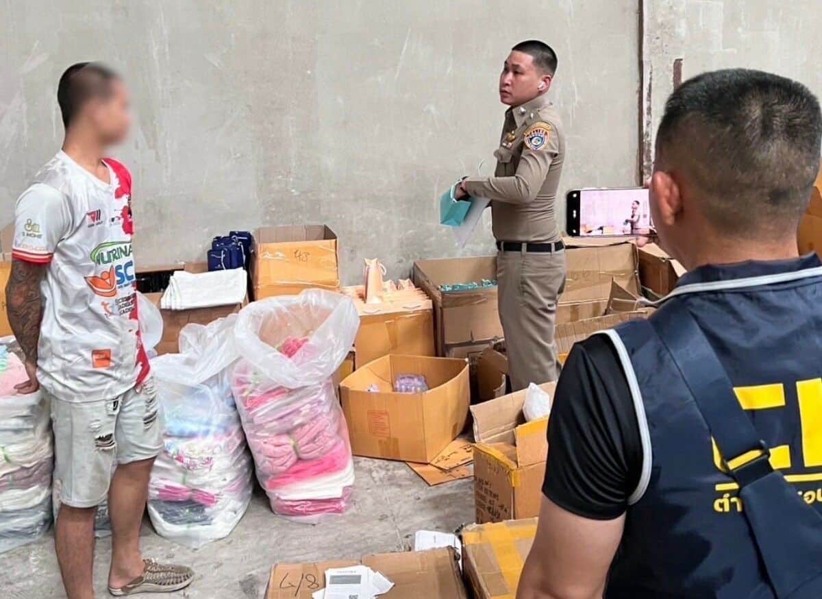 Bangkok police seize 34,000 counterfeit perfumes worth 4.3m