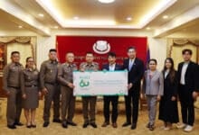 Kao Thailand: Recycled furniture for border patrol police schools