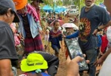 Lightning strikes rocket festival in Prachinburi, injuring two women