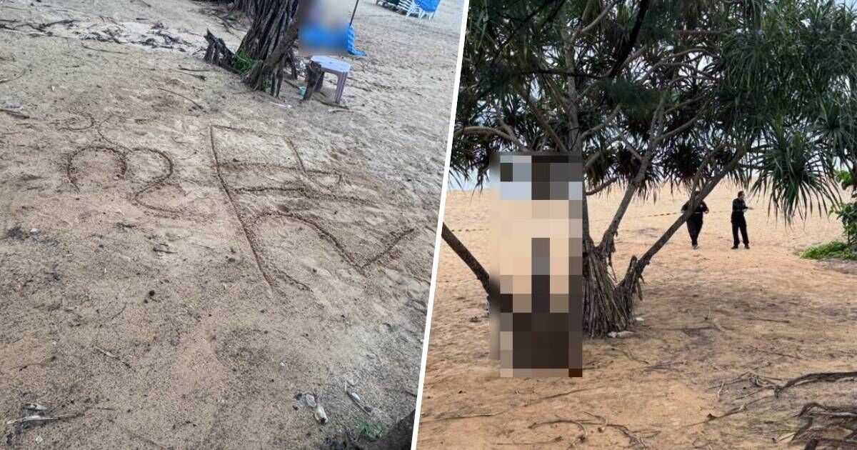 Message in the sand: Nepali tailor found dead on Phuket beach