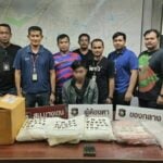 Bang Khen police tracks down two wheeled parcel thief
