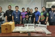 Bang Khen police tracks down two wheeled parcel thief