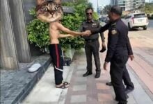 Pattaya officers puzzled by foreign tourist’s erratic behaviour