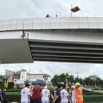 Motorcyclist dies after losing control on Pattaya overpass