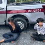 Two men arrested in Phuket after high-speed meth pursuit