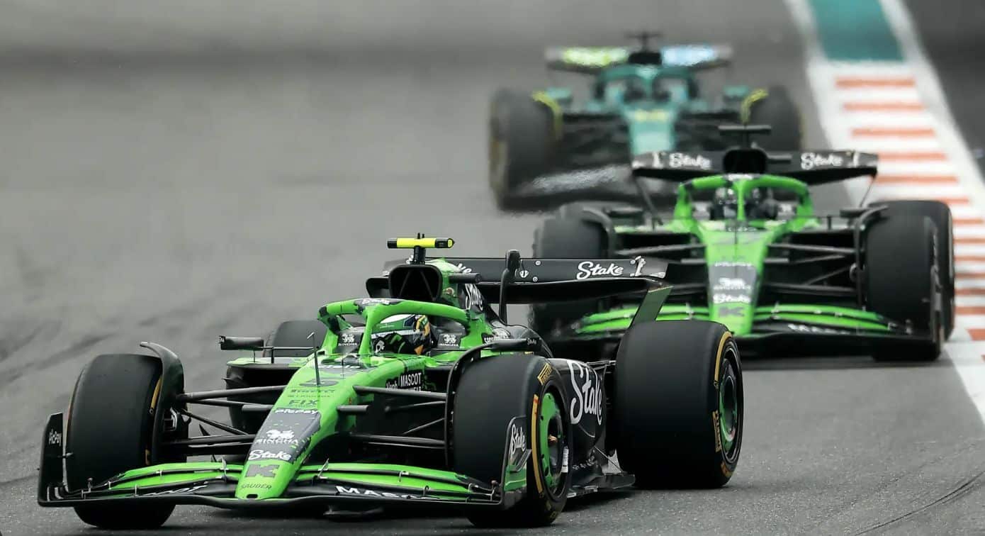 Stake F1 team Kick Sauber unveils art-inspired livery for Miami Grand Prix