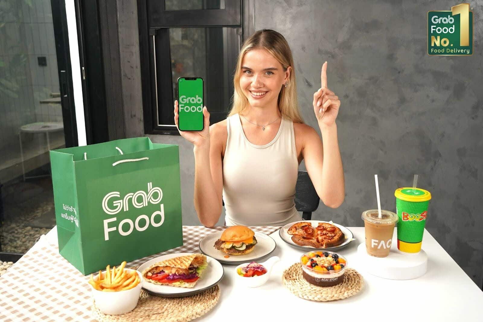 GrabFood – Thailand’s No.1* Food Delivery App, Trusted for Easy, Delicious Variety!