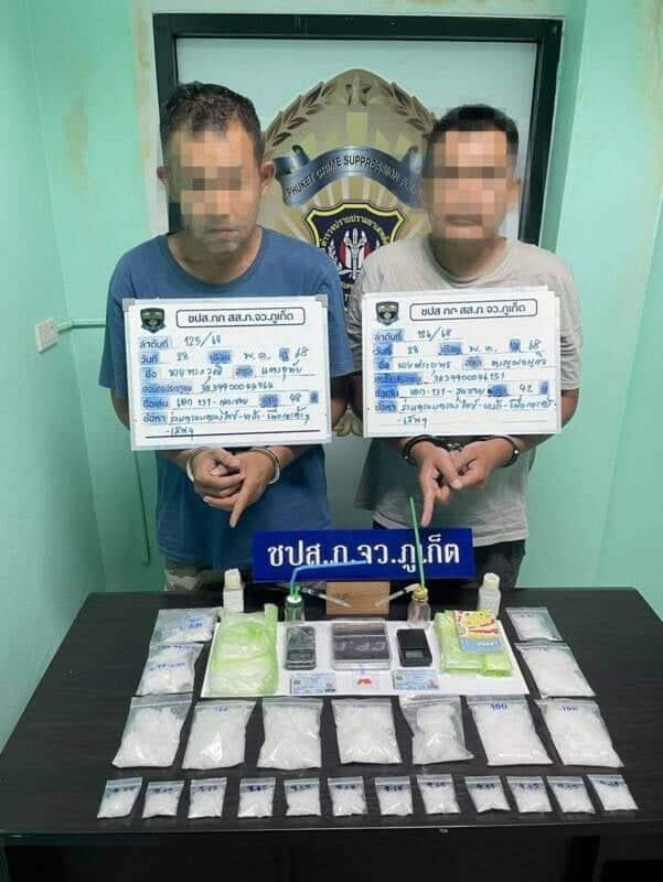 Crystal-clear police drug raids in Phuket leave dealers on ice | News by Thaiger