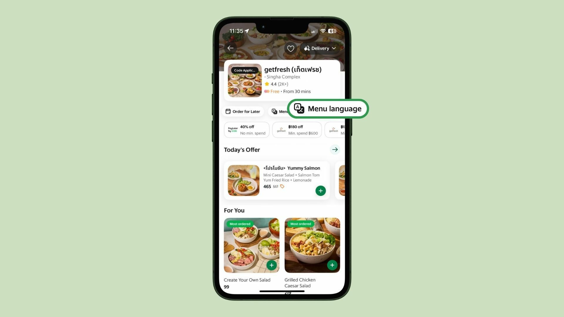 GrabFood – Thailand’s No.1* Food Delivery App, Trusted for Easy, Delicious Variety! | News by Thaiger