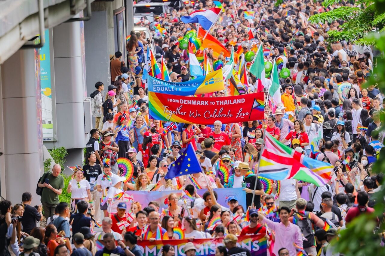 Global communities unite at centralwOrld to celebrate Pride Month 2025
