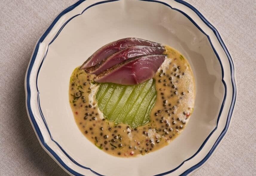 Lightly Smoked Mackerel by Chef Evens