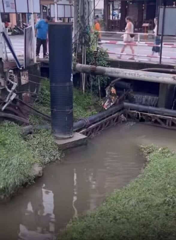 British tourist rescued after motorbike plunges into Patong canal | News by Thaiger