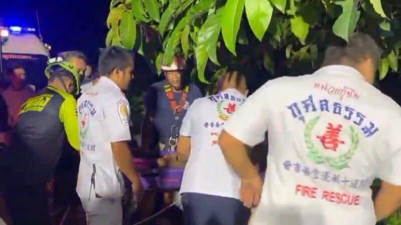 2 rescued from ravine after motorbike crash near Patong | News by Thaiger