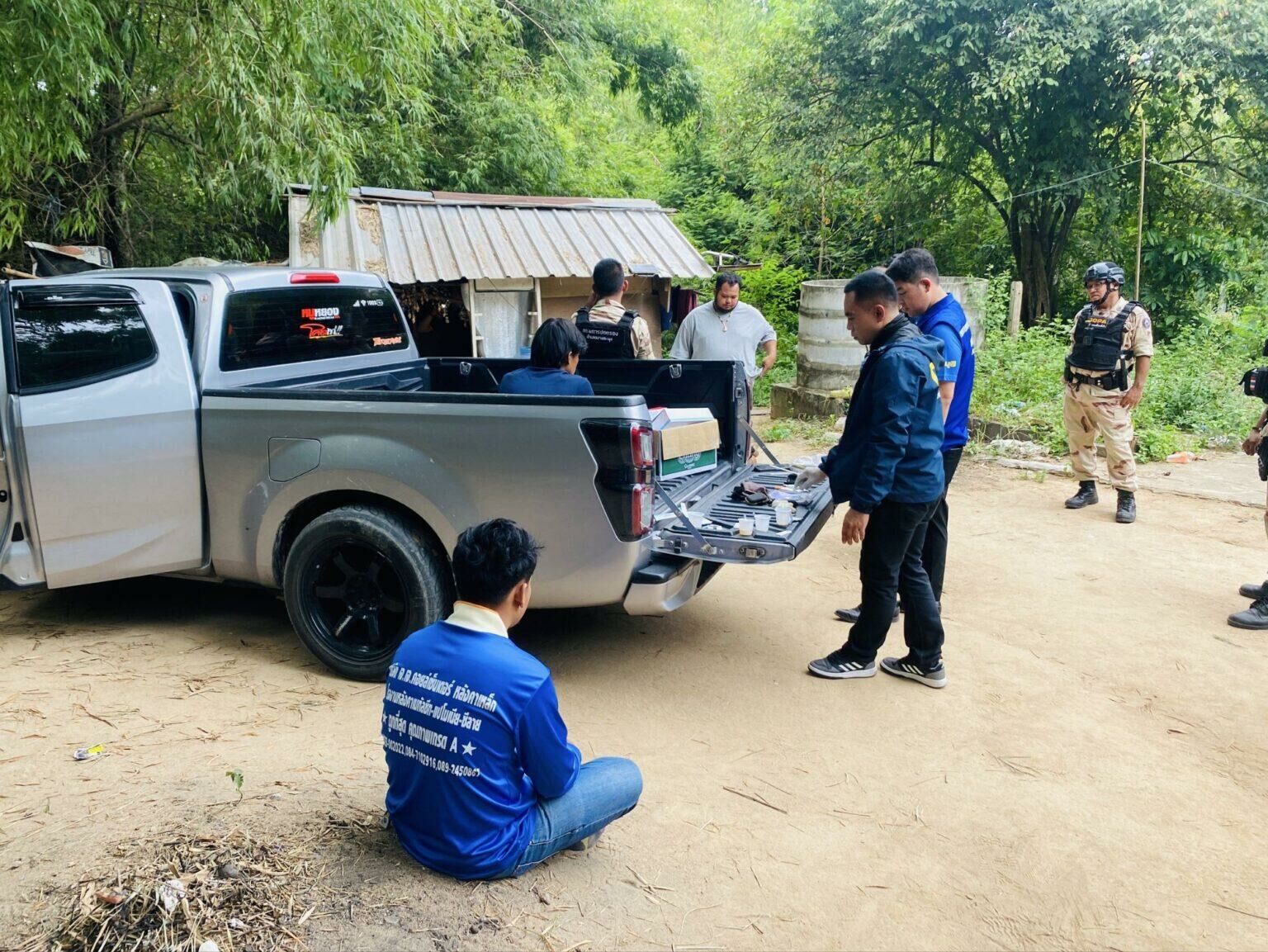 Drug den blitz: Bang Lamung cops bust bamboo hideout | News by Thaiger