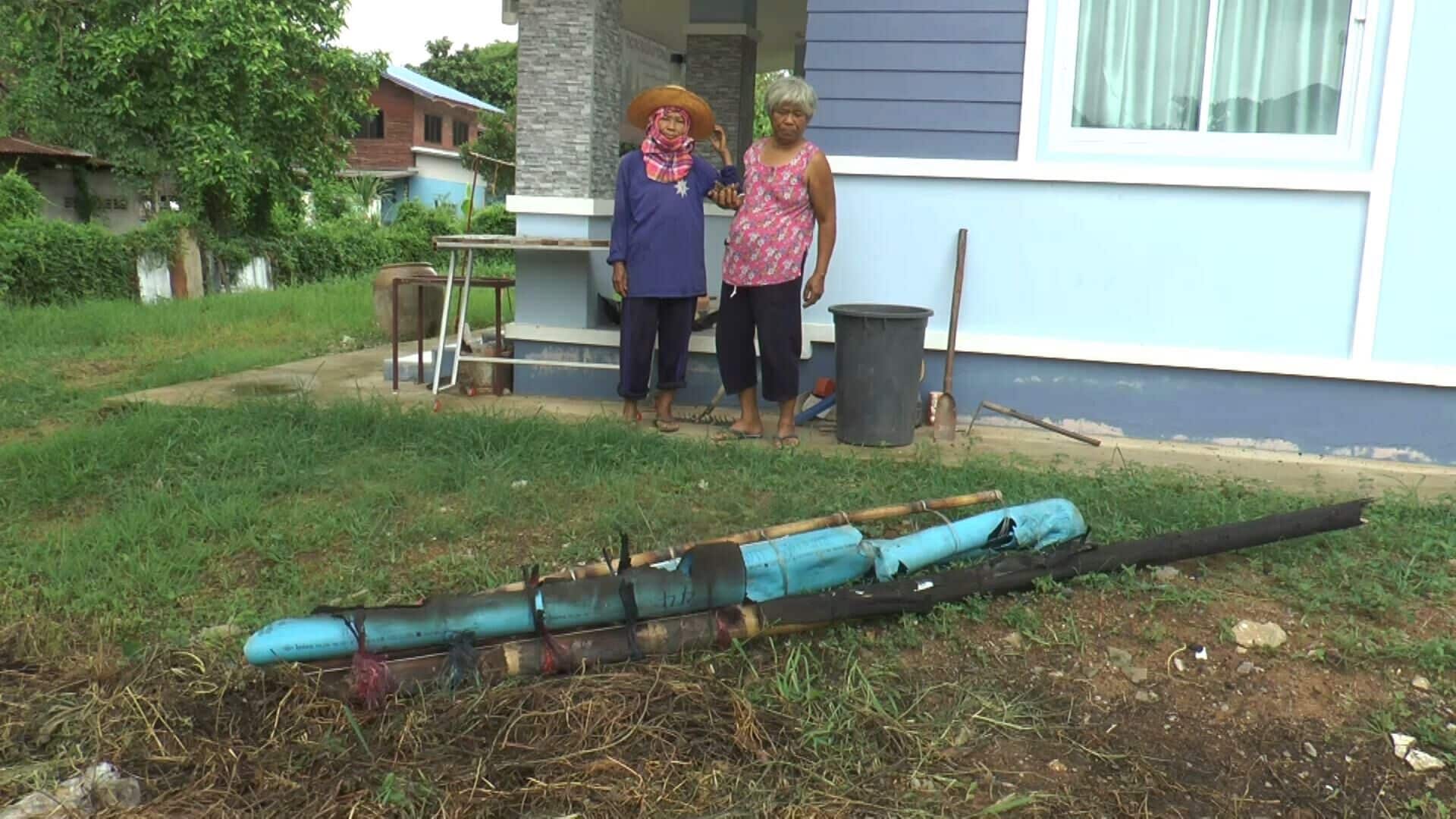 Roi Et rocket crashes into Yasothon school as festival chaos erupts | News by Thaiger