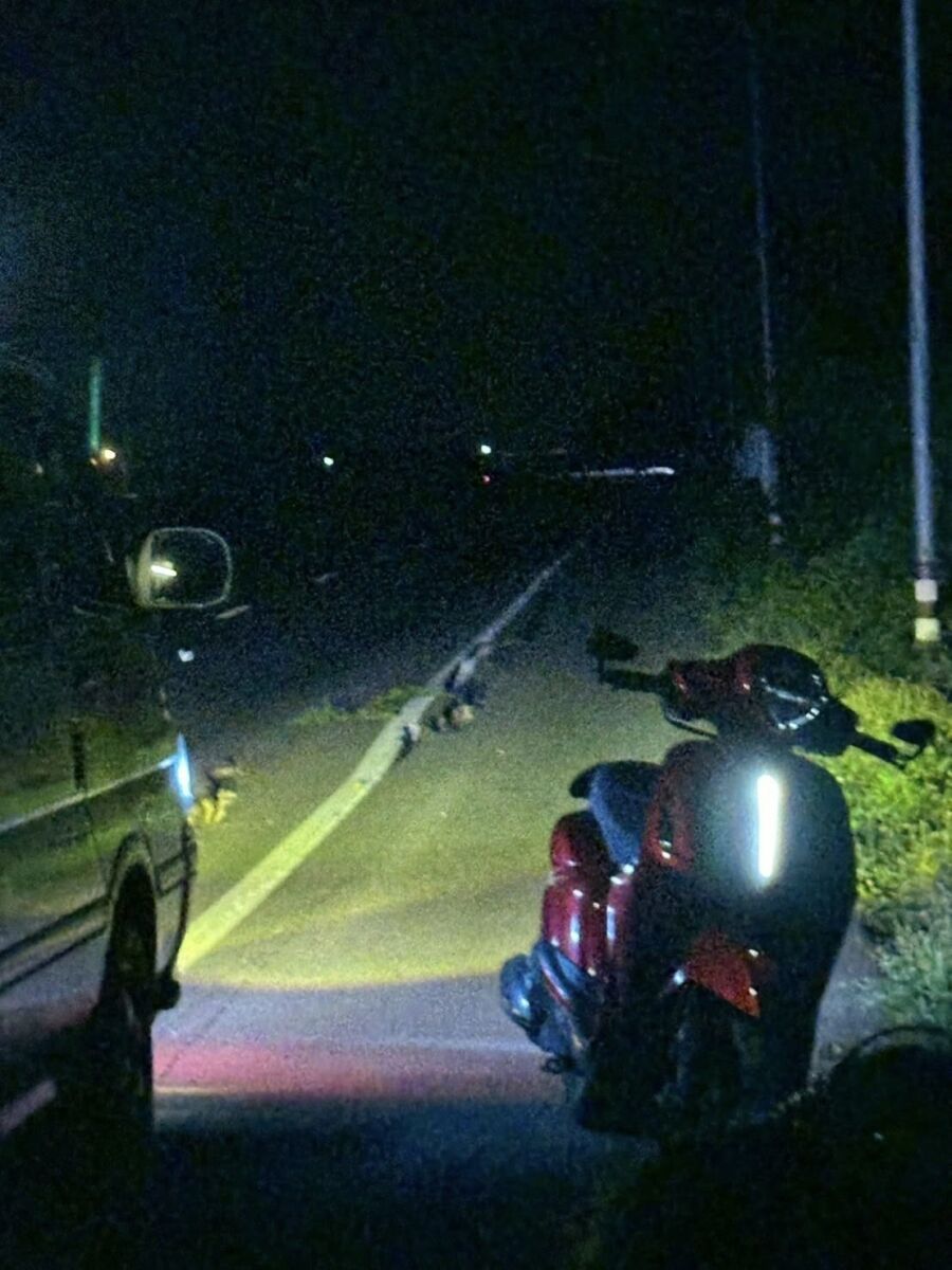 Lop Buri road crash leaves woman with broken leg | News by Thaiger
