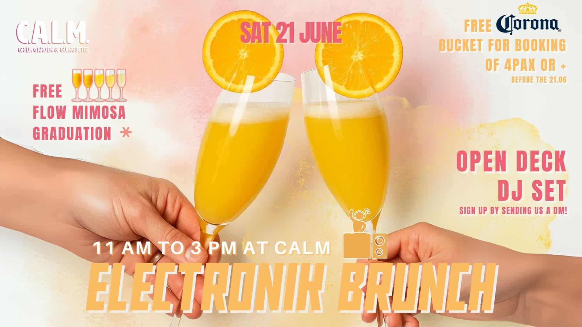 Brunch Elektronik - Music Day Edition at CALM Bangkok