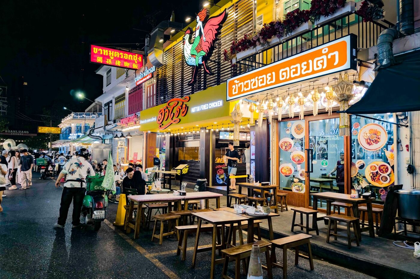 Banthat Thong's food scene fights back despite tourist drop | News by Thaiger