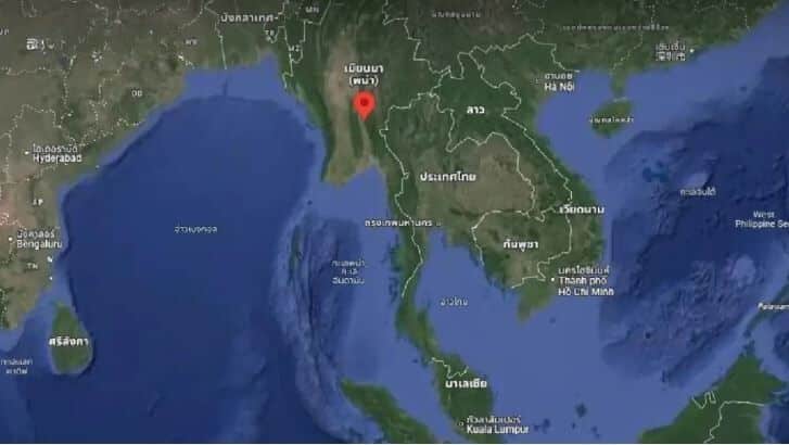 Earthquake tremors hit Mae Hong Son, 5 quakes strike Myanmar | News by Thaiger