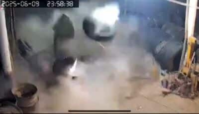Bangkok mechanic dodges tyre explosion in viral TikTok shocker (video) | News by Thaiger