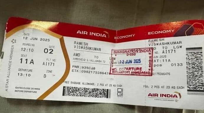 British man cheats death in horror Air India crash (video) | News by Thaiger