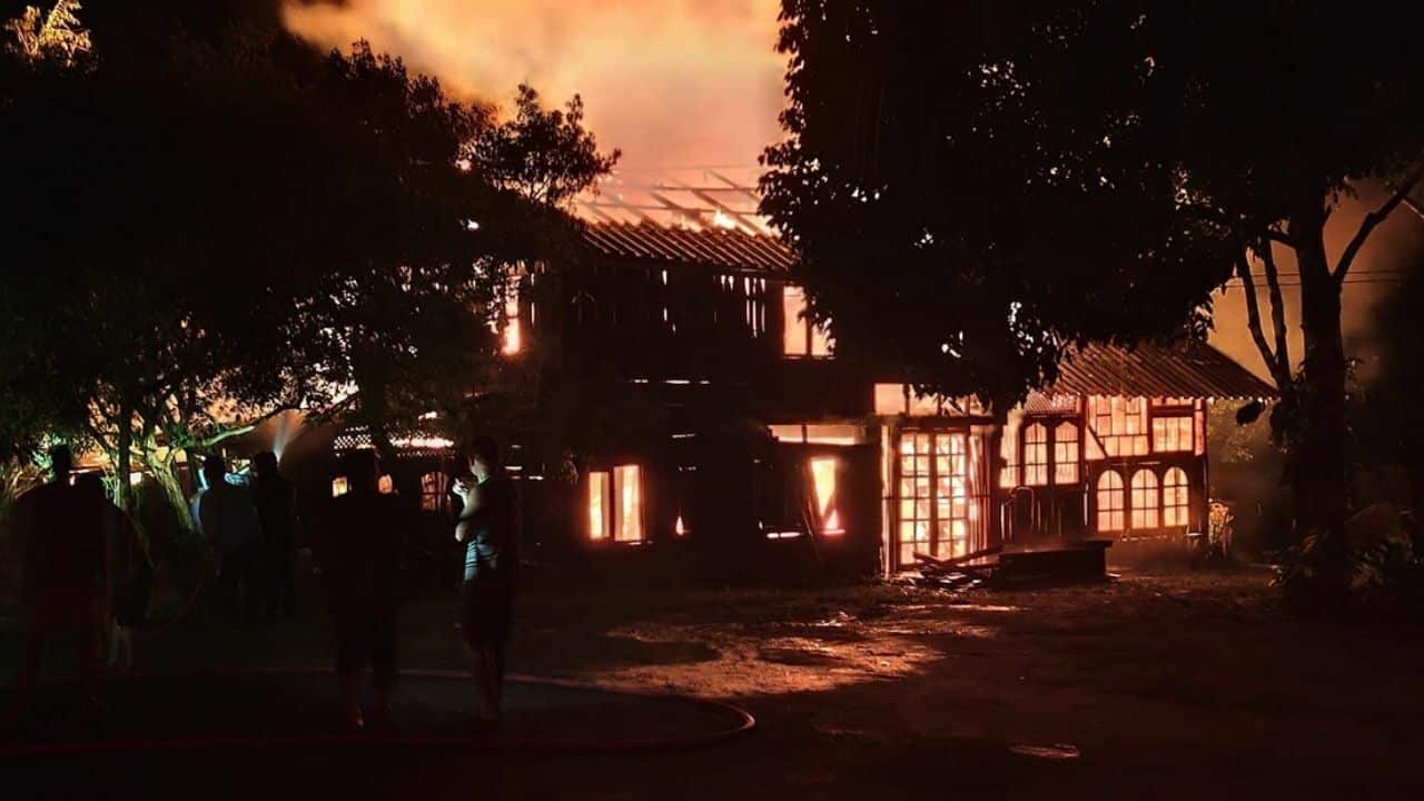 Dolaylay Chian Mai fire