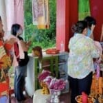 Local legend and lingerie: Thais honour island goddess with bra offerings