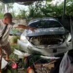 British man flees after crashing sedan into house in Udon Thani