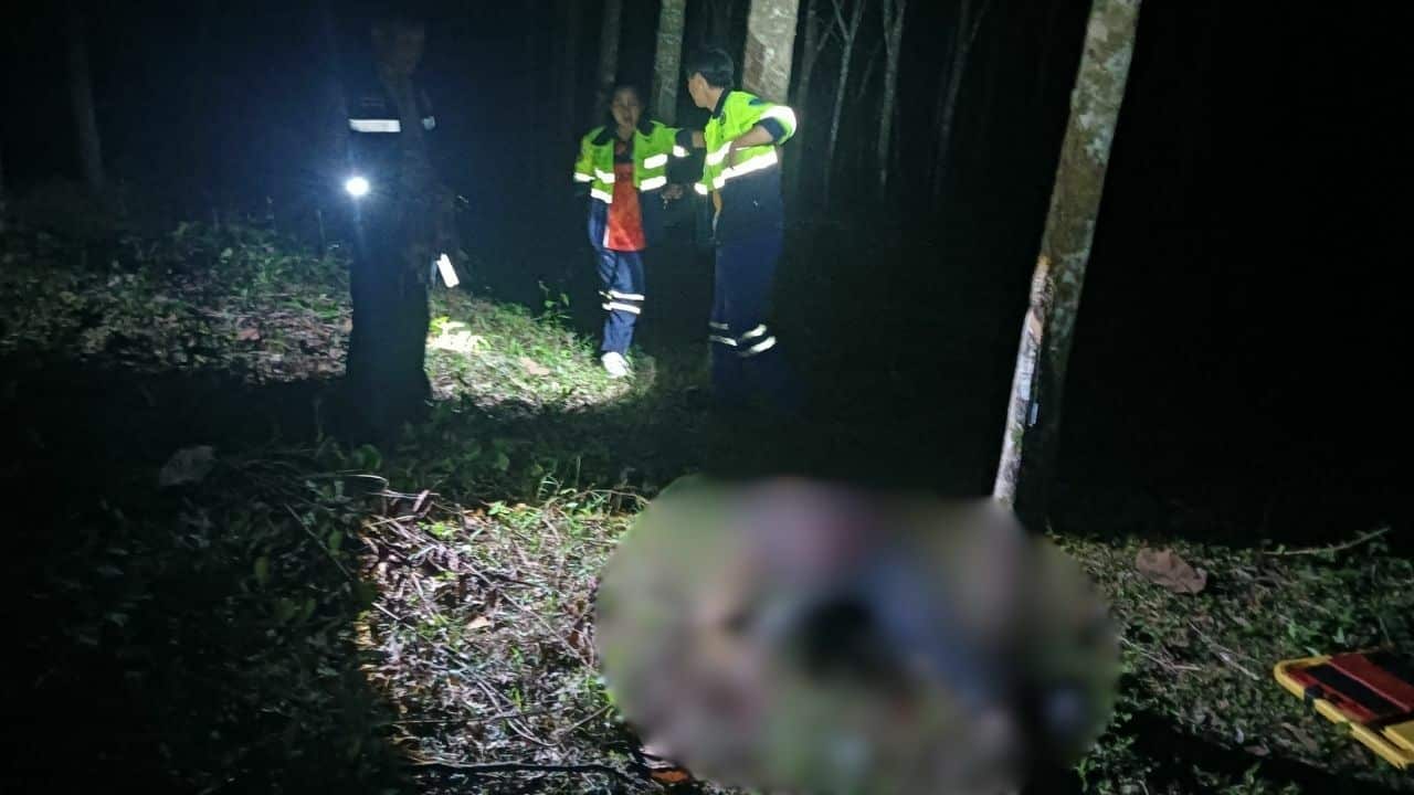 Thai man and son arrested over murder of woman in rubber plantation | News by Thaiger
