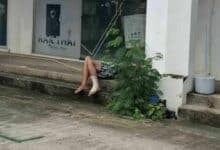 Phuket locals plea for help for German man with leg injury