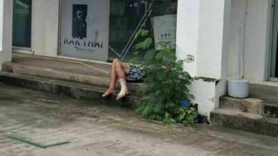 Phuket locals plea for help for German man with leg injury
