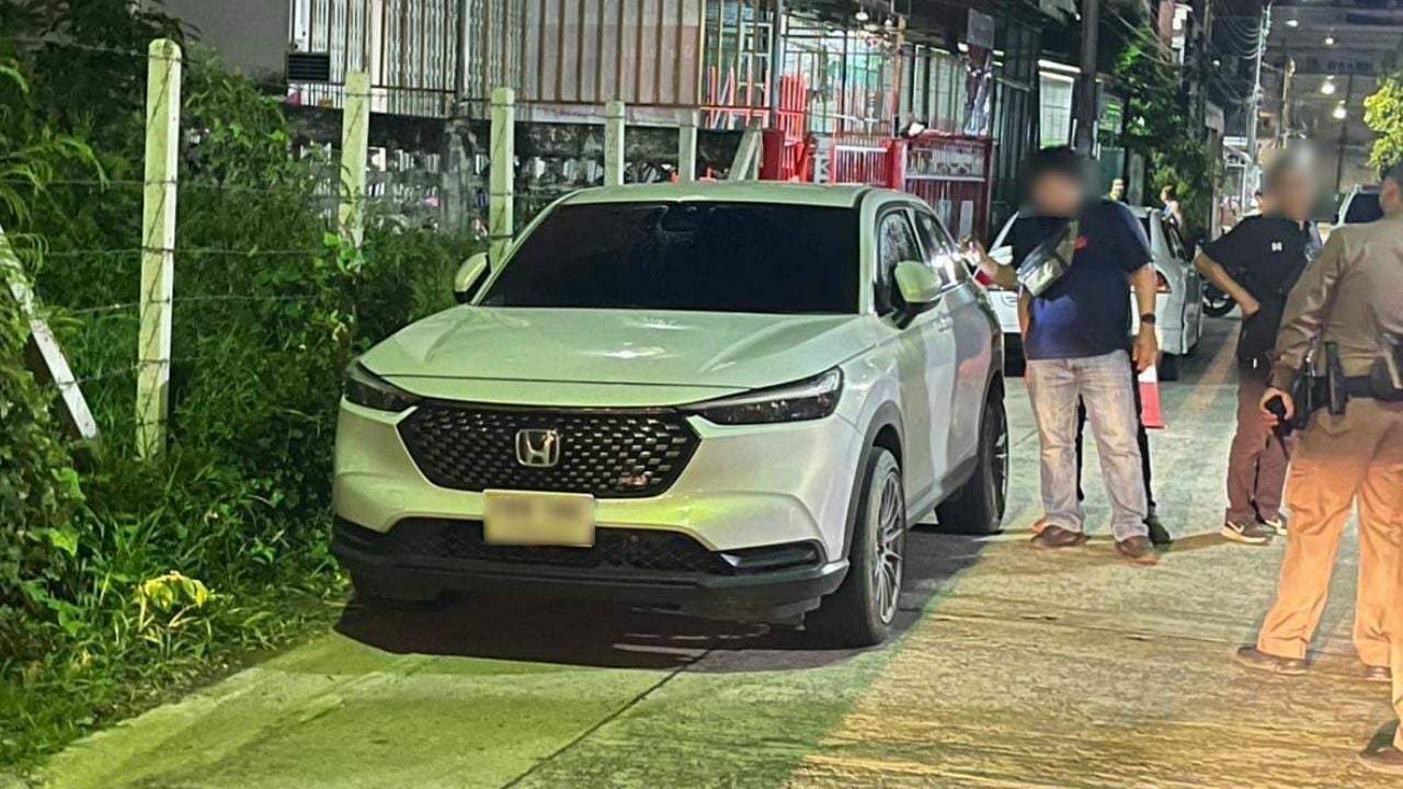 Thai woman killed and abandoned in car with engine running