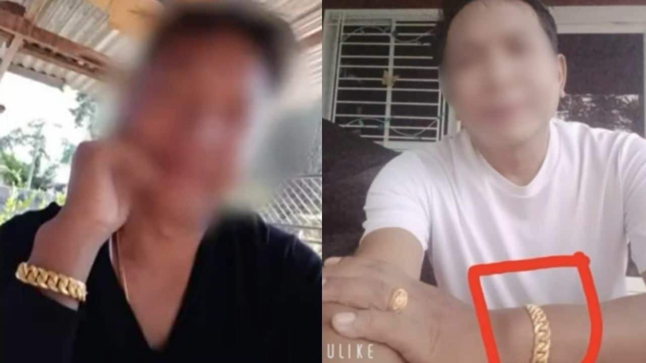 Thai man steals gold accessory from gay boyfriend