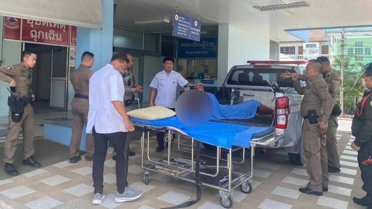 Thai woman issues a warning after unexpected attack by naked woman she helped