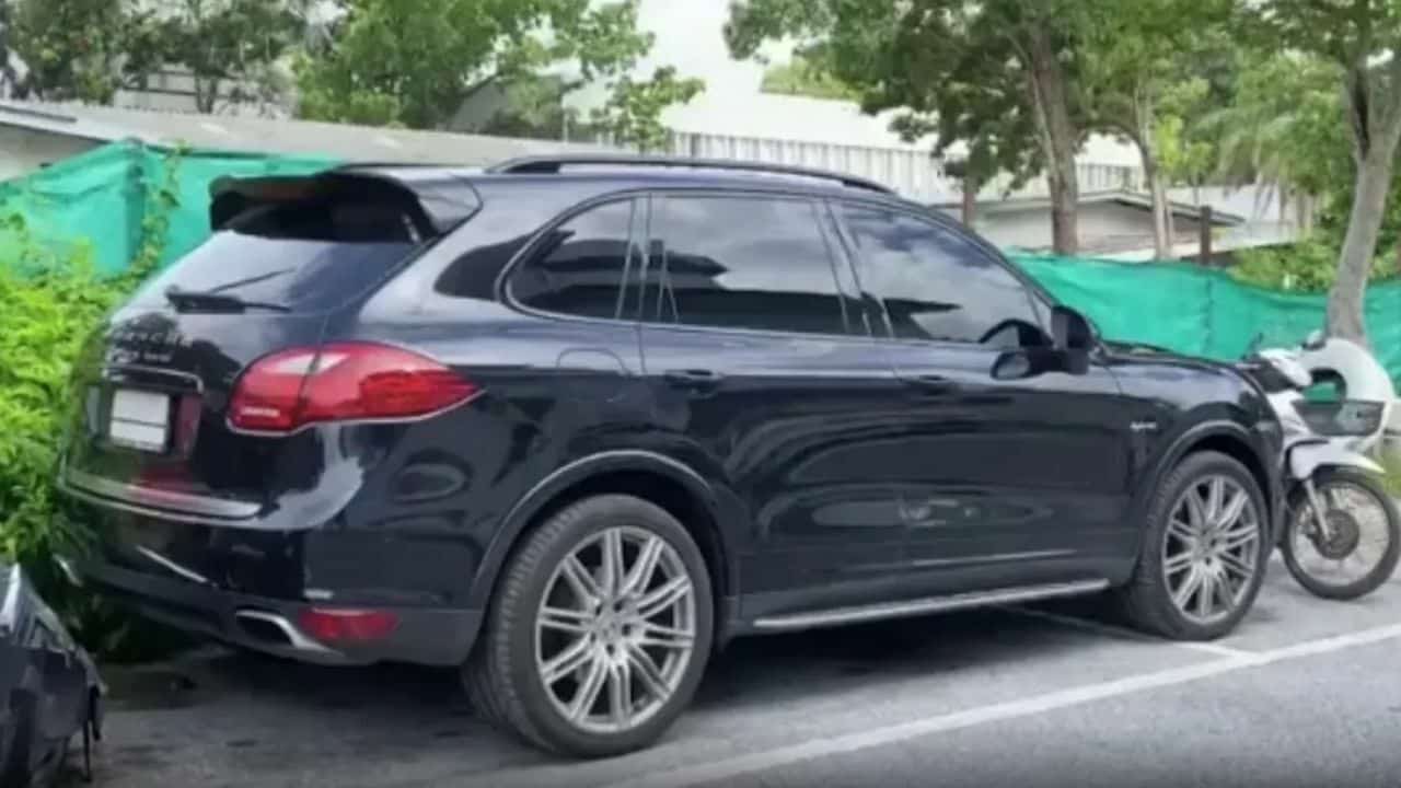 Porsche driver crashes and kills motorcyclist