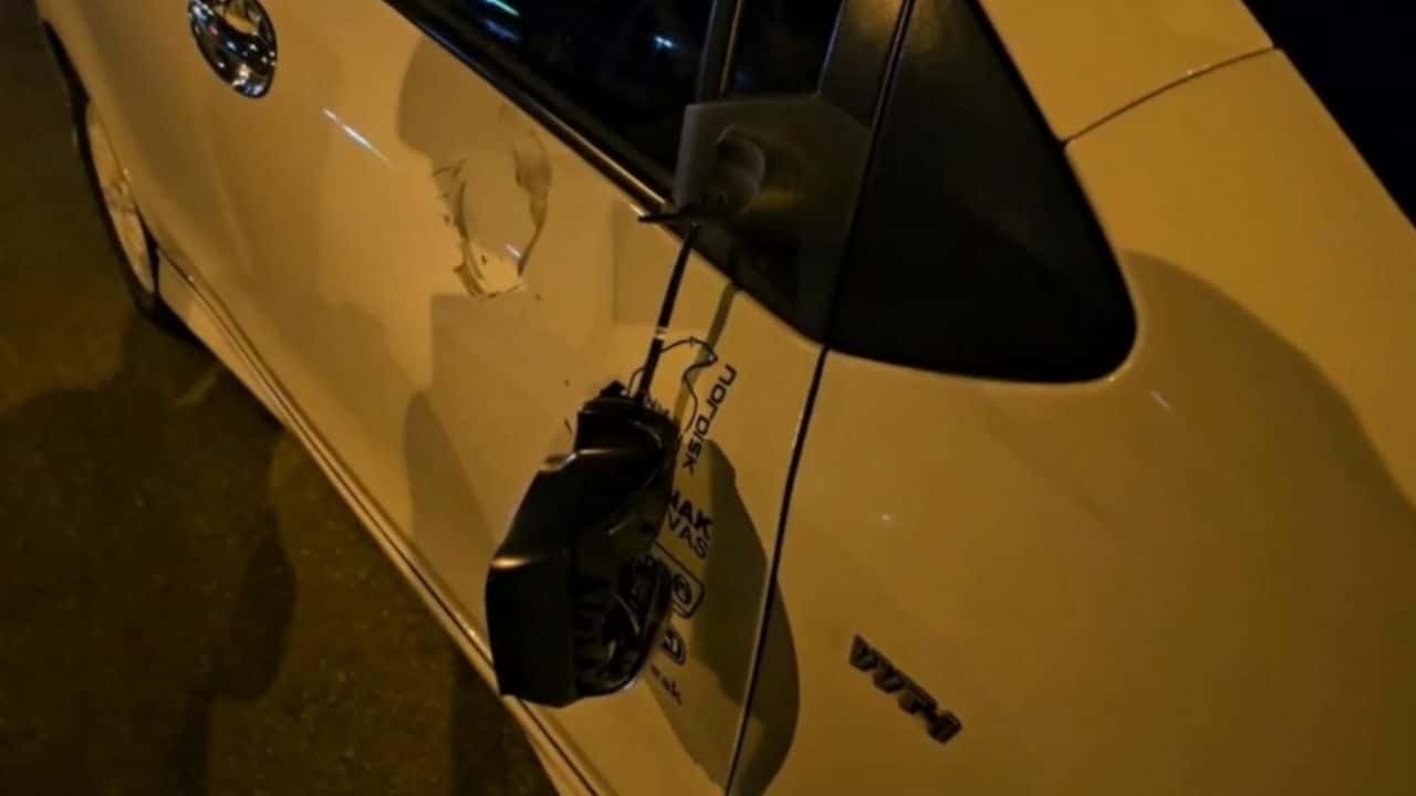 Thai man lost life in car accicent