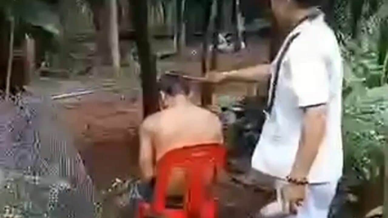 Thai man blames ghost for car accident