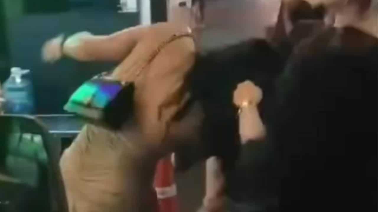 Thai and foreign transgender sex workers clash