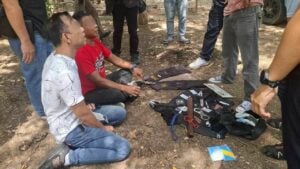 2 fake police officers arrested for extorting Indian man of 5,000 baht