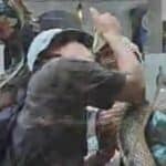 Foreign man caught on viral video kissing Naga statue in Phuket