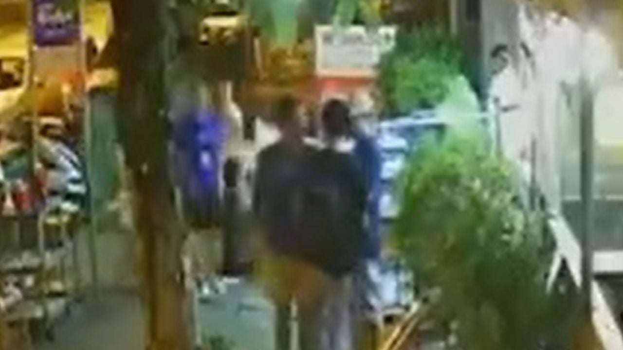 Innocent man attacked for asking why is the restuarant quiet